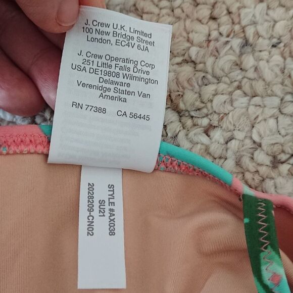 J. Crew CREWCUTS TANKINI top ONLY - Picture 6 of 10